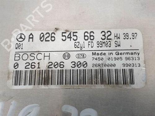 Engine control unit (ECU) MERCEDES-BENZ M-CLASS (W163) ML 320 (163.154) | BP9955032M57 