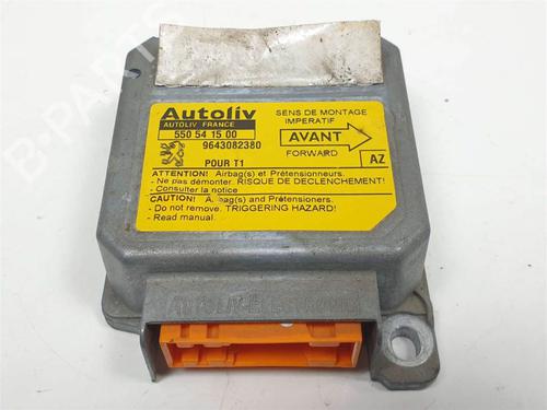 Used ECU airbags ECU airbags PEUGEOT 206 Hatchback (2A/C) 1.4 LPG (75 hp) 10927417 10927417