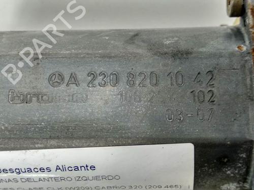 Front left window mechanism MERCEDES-BENZ CLK Convertible (A209) CLK 320 (209.465) | BP8404911C22 