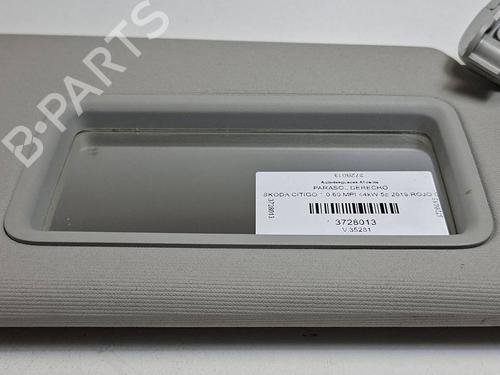 Right sun visor SKODA CITIGO (NF1) 1.0 | BP40177146I2 - Image 3