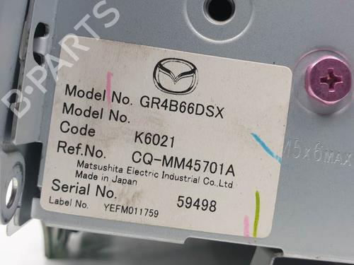 Radio MAZDA 6 Hatchback (GG) 2.0 DI (GG14) | BP10139811E6 