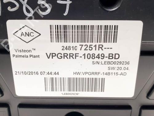 Instrument cluster RENAULT CLIO IV (BH_) 1.5 dCi 75 | BP25121451C47 