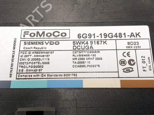 Electronic module JAGUAR XF I (X250) 2.7 D | BP16579370M83 