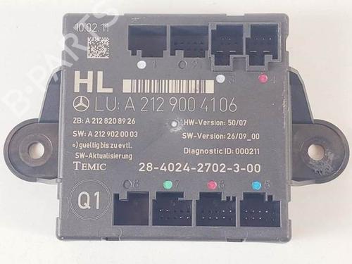 Used Electronic module MERCEDES-BENZ E-CLASS (W212) E 250 CDI / BlueTEC (212.003, 212.004) (204 hp) 17792202