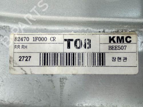 Rear right window mechanism KIA SPORTAGE II (JE_, KM_) 2.7 V6 4WD | BP8587578C25 