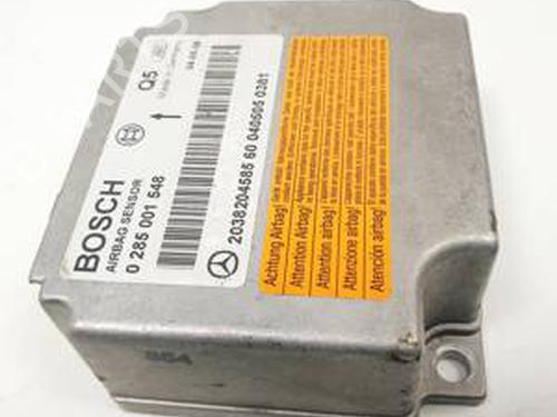 Airbag styreenhed MERCEDES-BENZ C-CLASS Coupe (CL203) C 180 Kompressor (203.746) (143 hp) 31033627