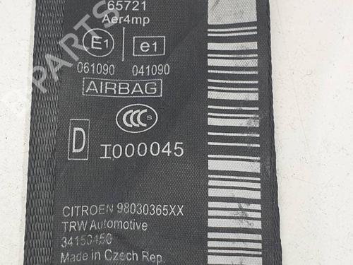Front right seatbelt CITROËN C3 II (SC_) 1.0 VTi 68 | BP37539284I25 - Image 4