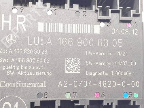 Electronic module MERCEDES-BENZ M-CLASS (W166) ML 350 BlueTEC 4-matic (166.024, 166.023) | BP24929300M83  - Image 6