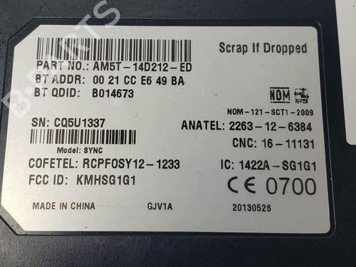 Electronic module FORD C-MAX II (DXA/CB7, DXA/CEU) 1.0 EcoBoost | BP24932506M83 - Image 3