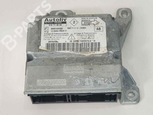 ecu-airbags-peugeot-308-i-4a_-4c_-16-16v-610714900-9665100080-2007-2008-2009-2010-2011-2012-2013-2014-2015-2016-6989177 main image