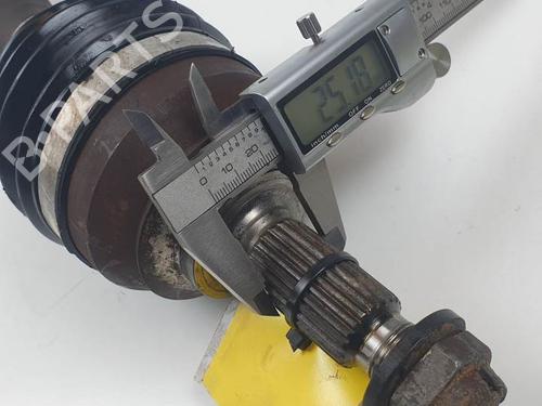 Right front driveshaft RENAULT CLIO IV (BH_) 1.5 dCi 90 | BP25128926M39 