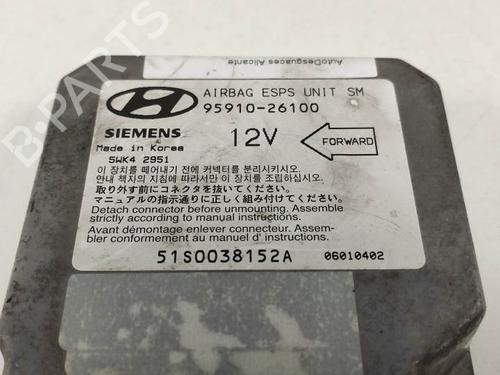 ECU airbags HYUNDAI SANTA FÉ I (SM) 2.0 CRDi 4x4 | BP9817243M53 