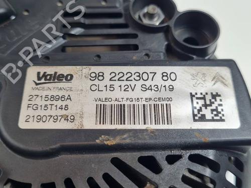 Alternator CITROËN C5 AIRCROSS (A_) 1.6 PureTech 180 (A45GFR) | BP29347775M7 