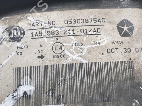 Left headlight JEEP PATRIOT (MK74) 2.0 CRD | BP27647289C28 - Image 5