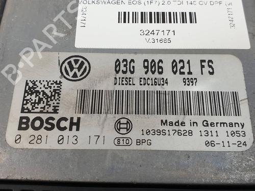 Engine control unit (ECU) VW EOS (1F7, 1F8) 2.0 TDI 16V | BP30142518M57 - Image 3
