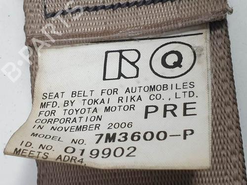 Rear right seatbelt LEXUS GS (_S19_) 300 (GRS190_, GRS190R) | BP11417335I28 