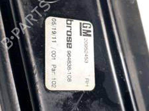 Front right window mechanism OPEL INSIGNIA A Sports Tourer (G09) 2.0 CDTI (35) | BP30762829C23