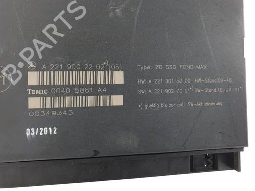 Electronic module MERCEDES-BENZ S-CLASS (W221, V221) S 350 BlueTec (221.026, 221.126) | BP11349441M83 