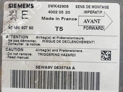 ECU airbags PEUGEOT 307 (3A/C) 2.0 HDi 90 | BP28061786M53 