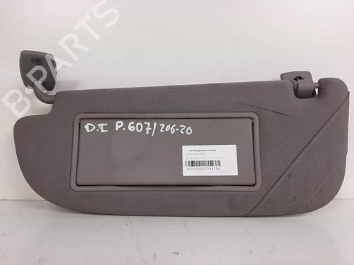 Used Left sun visor Left sun visor PEUGEOT 607 (9D, 9U) 2.2 HDi (133 hp) 6844137 6844137