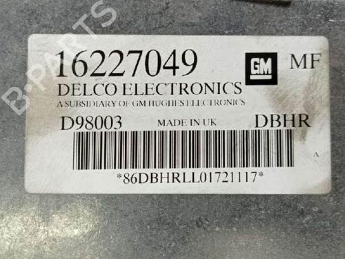 Engine control unit (ECU) OPEL ASTRA G Estate (T98) 1.6 (F35) | BP7772183M57