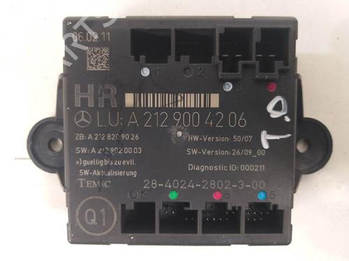 Used Electronic module Electronic module MERCEDES-BENZ E-CLASS (W212) E 220 CDI / BlueTEC (212.001, 212.002) (170 hp) 6842596 6842596