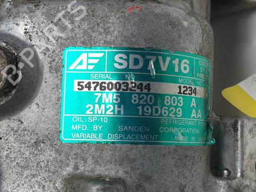 AC compressor FORD GALAXY I (WGR) 2.3 16V | BP28066176M34 