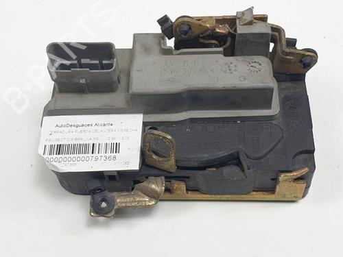 Front right lock PEUGEOT 206 Hatchback (2A/C) 2.0 HDI 90 | BP11743776C97 