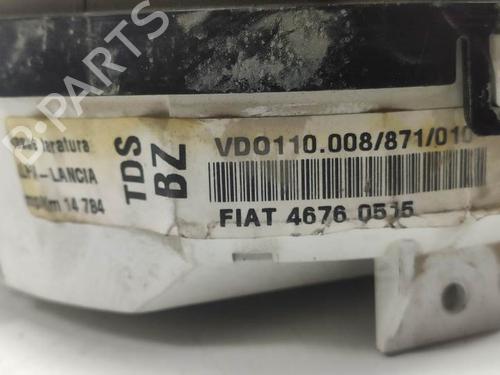 Instrument cluster FIAT MULTIPLA (186_) 1.9 JTD 105 (186AXB1A) | BP9536674C47 