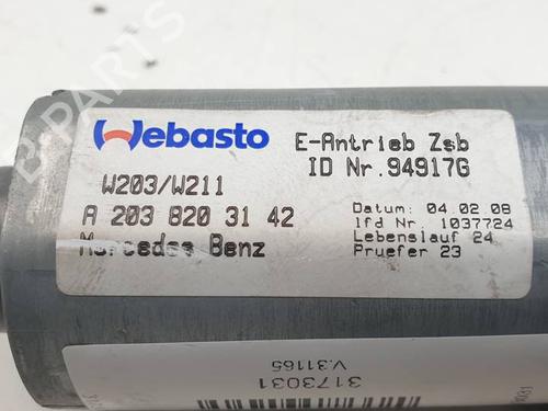 Sunroof engine MERCEDES-BENZ CLK (C209) CLK 220 CDI (209.308) | BP29989630M60