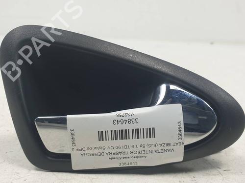 Used Rear right interior door handle Rear right interior door handle SEAT IBIZA IV (6J5, 6P1) 1.9 TDI (90 hp) 34514184 34514184