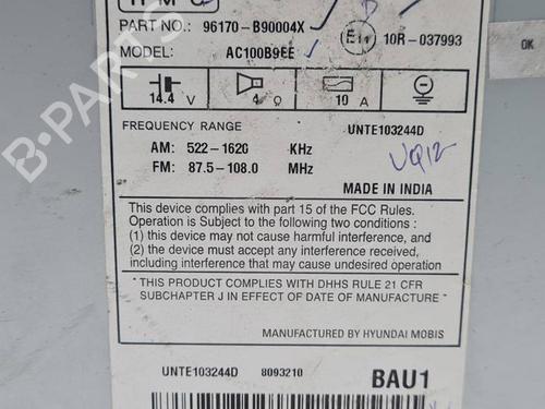 Radio HYUNDAI i10 II (BA, IA) 1.0 | BP29581714E6