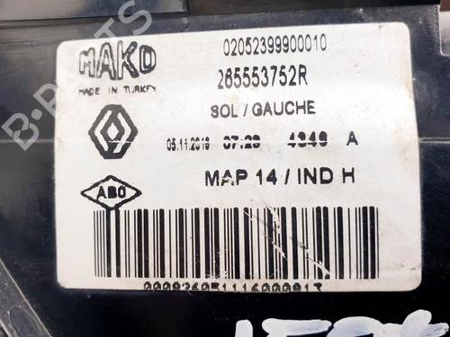 Left taillight RENAULT CLIO IV (BH_) 1.5 dCi 75 | BP25121637C34 