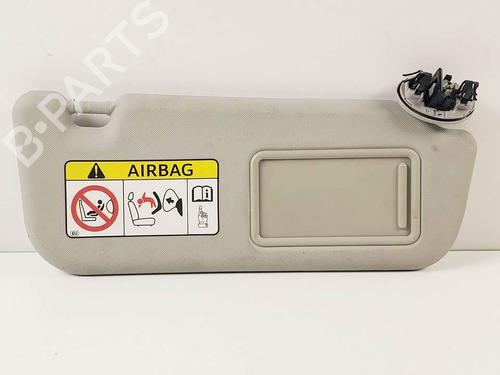 Used Right sun visor Right sun visor TOYOTA AVENSIS Saloon (_T27_) 1.8 VVT-i (ZRT271_, ZRT271R) (147 hp) 29274936 29274936