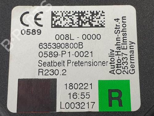 Front right seatbelt JAGUAR F-TYPE Coupe (X152) 2.0 Ti4 | BP25119180I25 