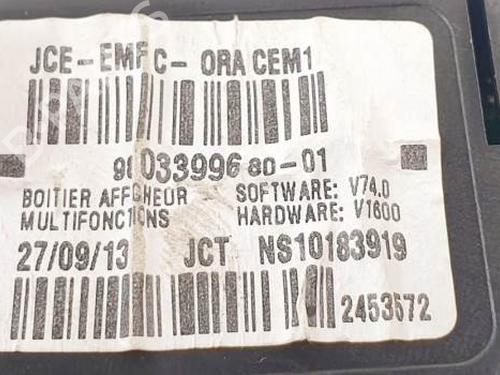 Display monitor CITROËN C5 III (RD_) 2.0 HDi 165 (RDRHHA, RDRHH8) | BP29271938C48 
