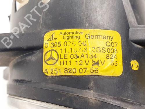 Left front fog light MERCEDES-BENZ A-CLASS (W169) A 180 CDI (169.007, 169.307) | BP24340305C30 