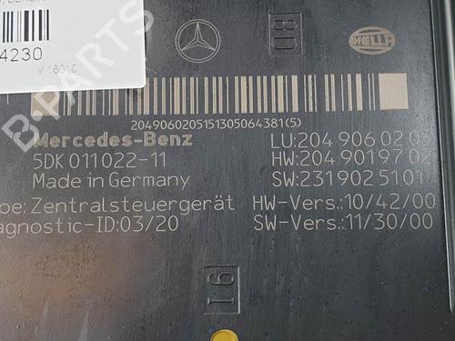 Fuse box MERCEDES-BENZ C-CLASS (W204) C 350 CDI (204.023) | BP24340272E1  - Image 11