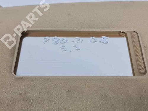 Left sun visor BMW 7 (E65, E66, E67) 730 d | BP7051847I1  - Image 6