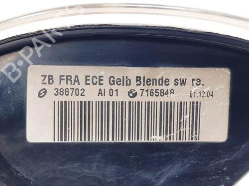Right front indicator BMW 3 (E46) 320 d | BP25116875C33 