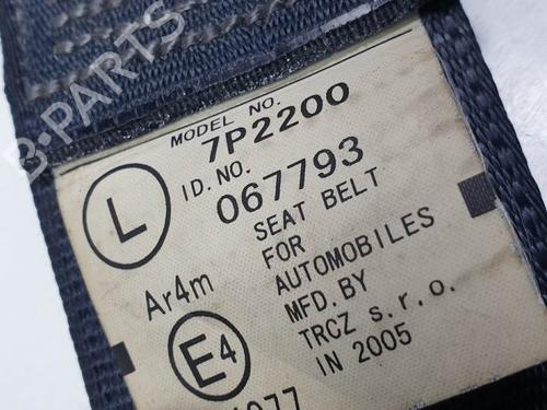 Rear left seatbelt TOYOTA AYGO (_B1_) 1.0 GPL (KGB10_) | BP11383633I29 