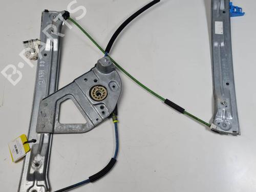 Used Front right window mechanism PEUGEOT 208 I (CA_, CC_) 1.6 HDi (114 hp) 29265724