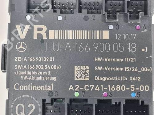 Comfort control module MERCEDES-BENZ GLA-CLASS (X156) GLA 220 d 4-matic (156.905) | BP7455458M56 
