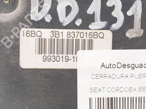 Front right lock SEAT CORDOBA (6L2) 1.4 16V | BP16119448C97 