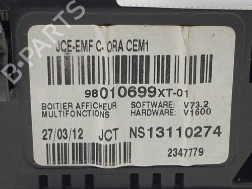 Display CITROËN C3 II (SC_) 1.4 HDi 70 (SC8HZC, SC8HR0, SC8HP4) | BP28027563C48 