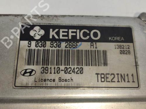 Engine control unit (ECU) HYUNDAI GETZ (TB) 1.1 | BP9543923M57 