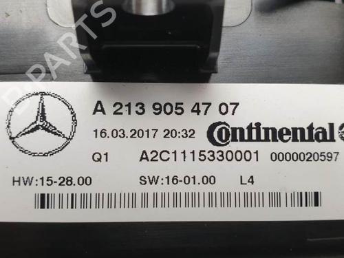 Climate control MERCEDES-BENZ E-CLASS (W213) E 220 d (213.004) | BP40174809I5 - Image 2
