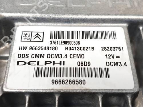Engine control unit (ECU) CITROËN C5 III Break (RW_) 2.0 HDi | BP39745680M57 - Image 4