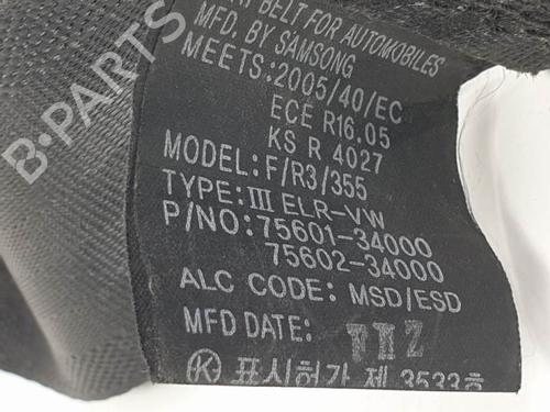 Rear left seatbelt SSANGYONG KORANDO (CK)  | BP12363040I29 