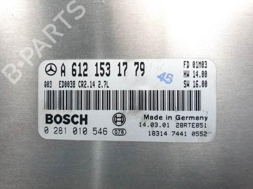 Engine control unit (ECU) MERCEDES-BENZ M-CLASS (W163) ML 270 CDI (163.113) | BP24947304M57 